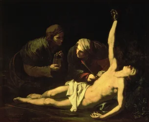 Saint Sébastien assisté par Sainte Irène, 1628